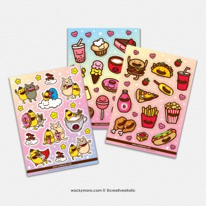 Wackymons Stickers