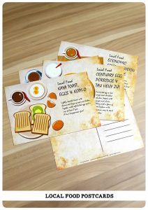 Local Food Postcards