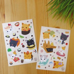 Purrballs Playtime & Sushi Shop Mini Prints